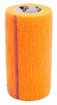 Neogen TA3400OR-E Syrflex ORANGE 4'' x 5 Yard Cohesive Veterinary Wrap Bandage