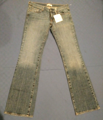Y2K NEW  Deluxe Premium Denim DPD Bootcut Women's Blue Jeans  Low Rise Size 31