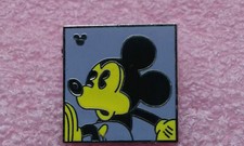 Disney pin WDW 2010 Hidden Mickey Series Neon Mickey Purple 4 of 5 