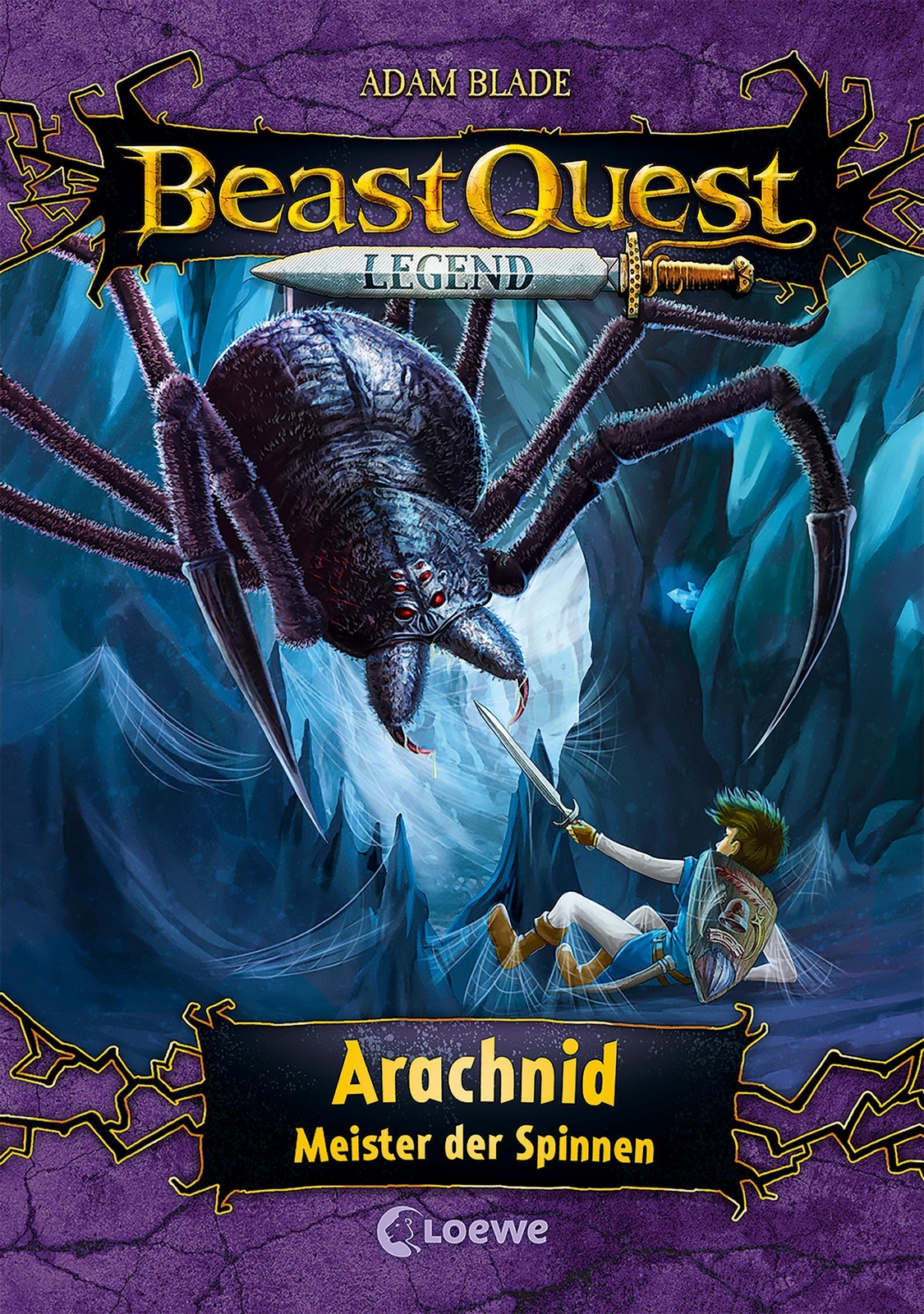Thumbnail - Beast Quest Legend (band 11) - Arachnid, Meister Der Spinnen | Adam