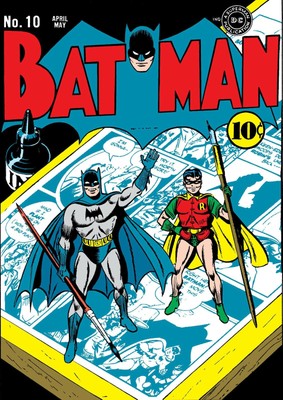 BATMAN #10 COMIC BOOK COVER POSTER 13''X19''