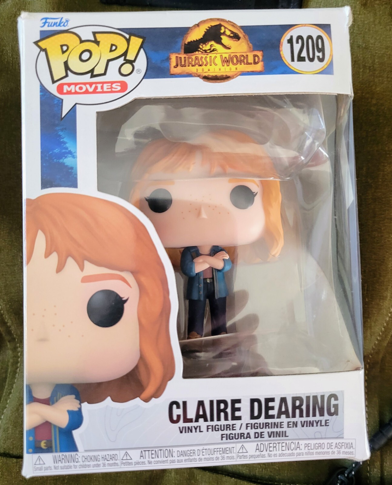 Funko Pop! Movies: Jurassic World Dominion Claire Dearing Figure 1209