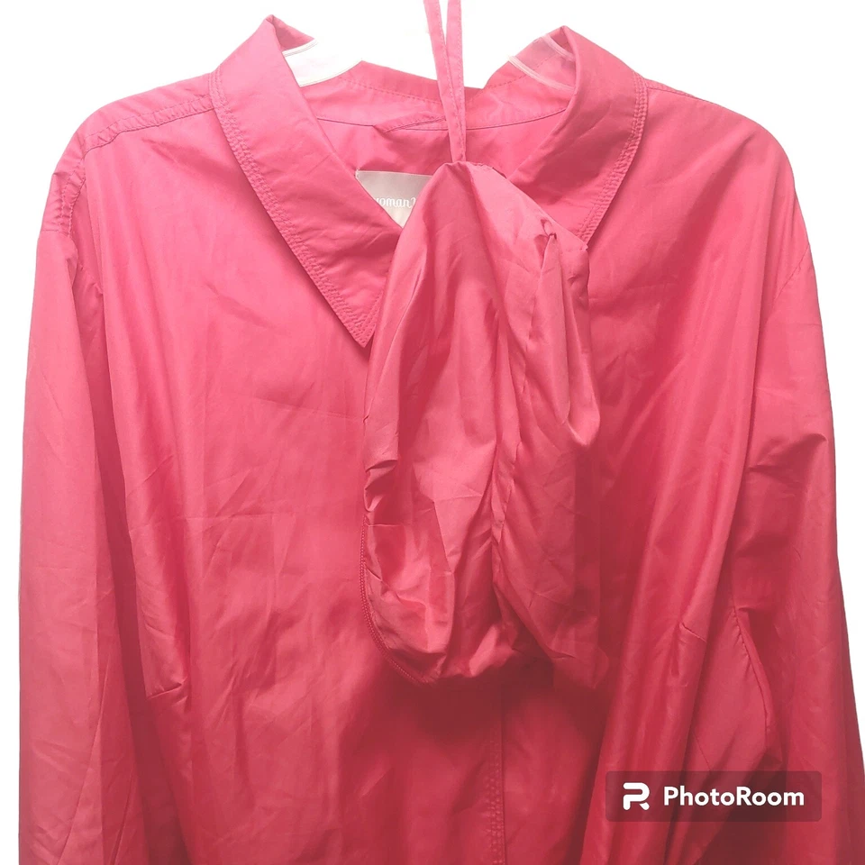 Женщина в упаковке траншея куртка Барби розовый кнопка дорожная сумка плюс 30/32 Вт 6 X - Изображение 2 из 4