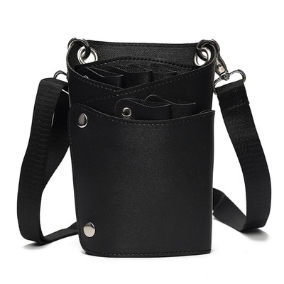 PU Leather Hair Scissor Bag Hairdressing Barber Scissor Holsters Pouch Holder