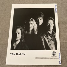 Van Halen Press Photo 8x10&rdquo;, Sammy Hagar. See Description.