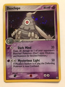 dusclops pokemon card Dusclops Pokemon Card