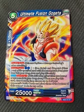 1x Ultimate Fusion Gogeta SD6-04 ST NON-FOIL Dragon Ball Super TCG LP