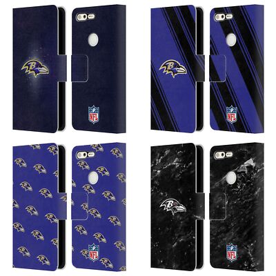 OFFIZIELLE NFL BALTIMORE RAVENS ARTWORK BRIEFTASCHE HUELLE FÜR GOOGLE HANDYS