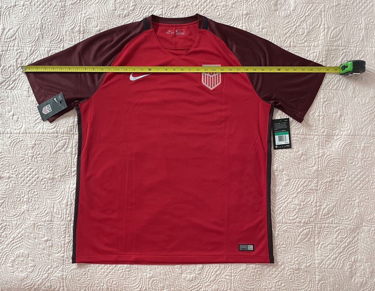 Nike USA サッカーシャツ ストライプ 美品 NIKE ゲームシャツ フットボール サッカーシャツ
