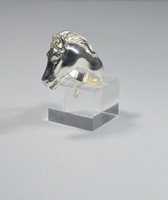 Pferdekopf-Ring, Handgefertigt Aus Sterlingsilber Luce