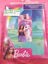Completo lenzuola singole Barbie 