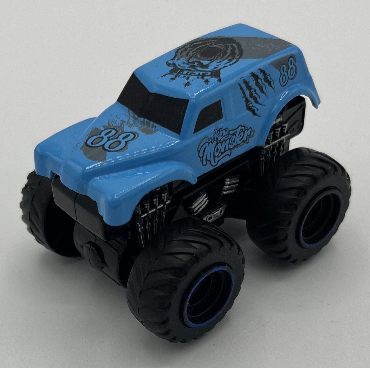 Brooklyn Lollipops King Monster #88 Blue Plastic 4x4 Monster Truck