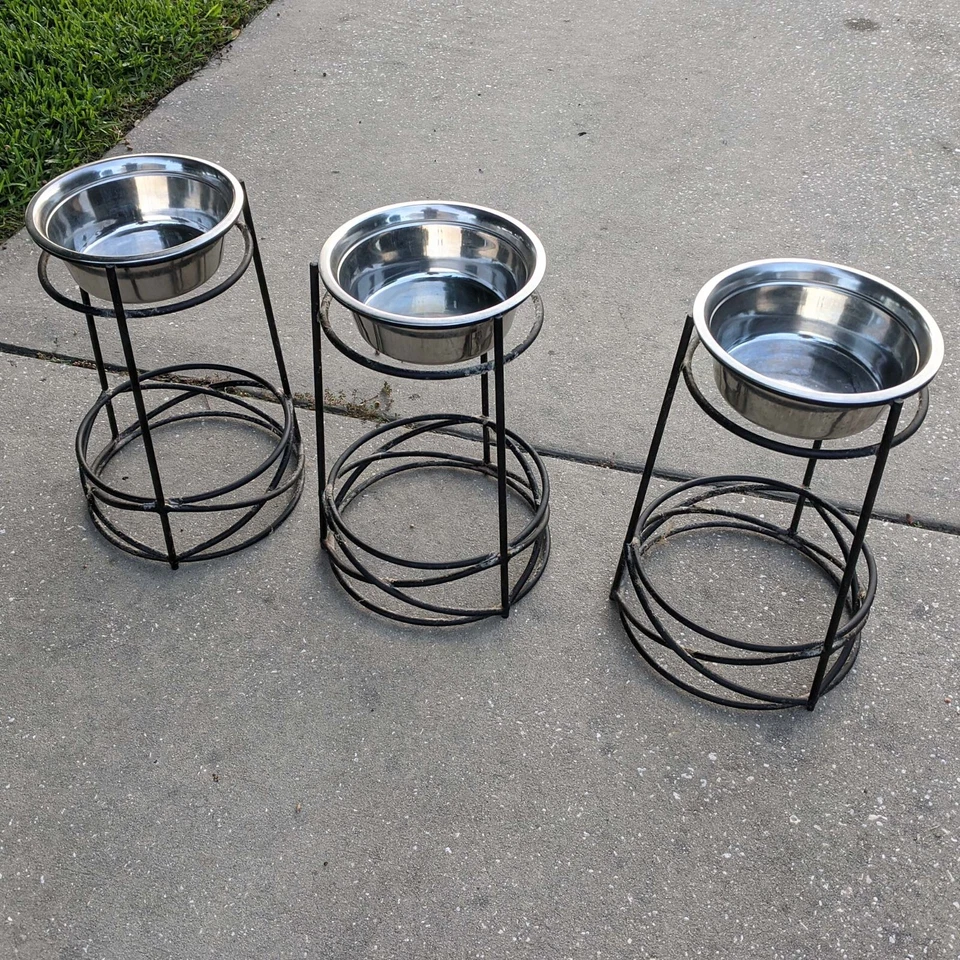 Cuenco elevado de comida para mascotas (extra alto) - USADO Foto 4 de 4