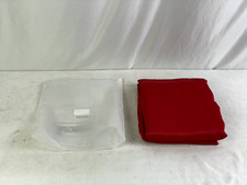 PureFit Christmas Red 42x63" Curtains