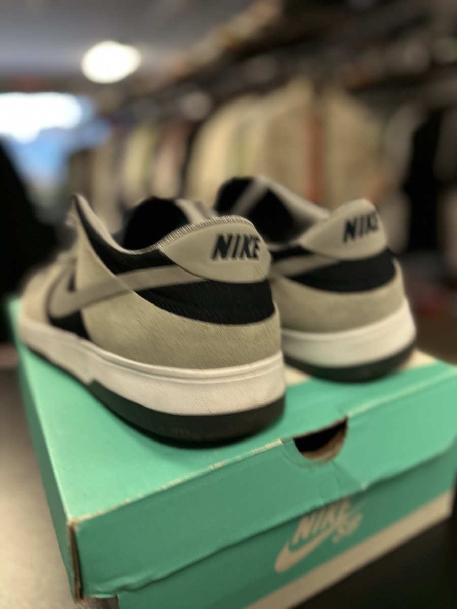 NIKE SB ZOOM DUNK LOW ELITE 864345-004 MEDIUM GREY OBSIDIAN MEN'S