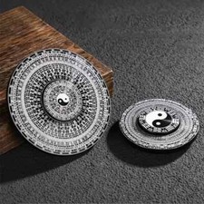 2x Feng Shui Handheld Tai Chi Fingertip Gyro Bagua Relax Toy Gift Fidget Spinner