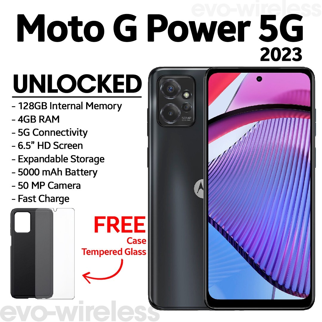 Motorola Moto G Power 5G 2023 - 128GB - Unlocked | eBay