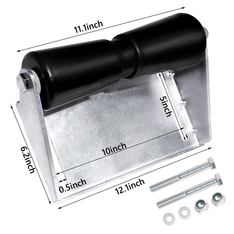 Galvanized Steel Boat Trailer Rollers 8/10/12inch Boat Keel Trailer