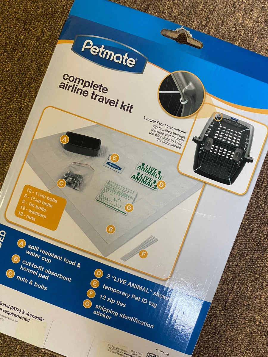 Petmate complete airline travel kit cheap