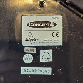 Concept 4 Dreamcast Racing Steering Wheel Boxed Tested Working