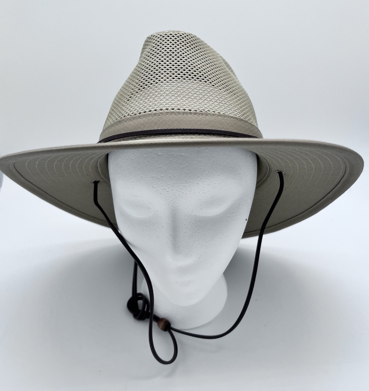 Aussie Breezer 5310 Cotton Mesh Hat Upf 50+ Made In Usa