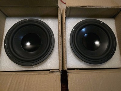 NHT GENUINE M6, SB3, or ST4 Peerless of Denmark OEM Upgrade Woofers (Pair) NEW!