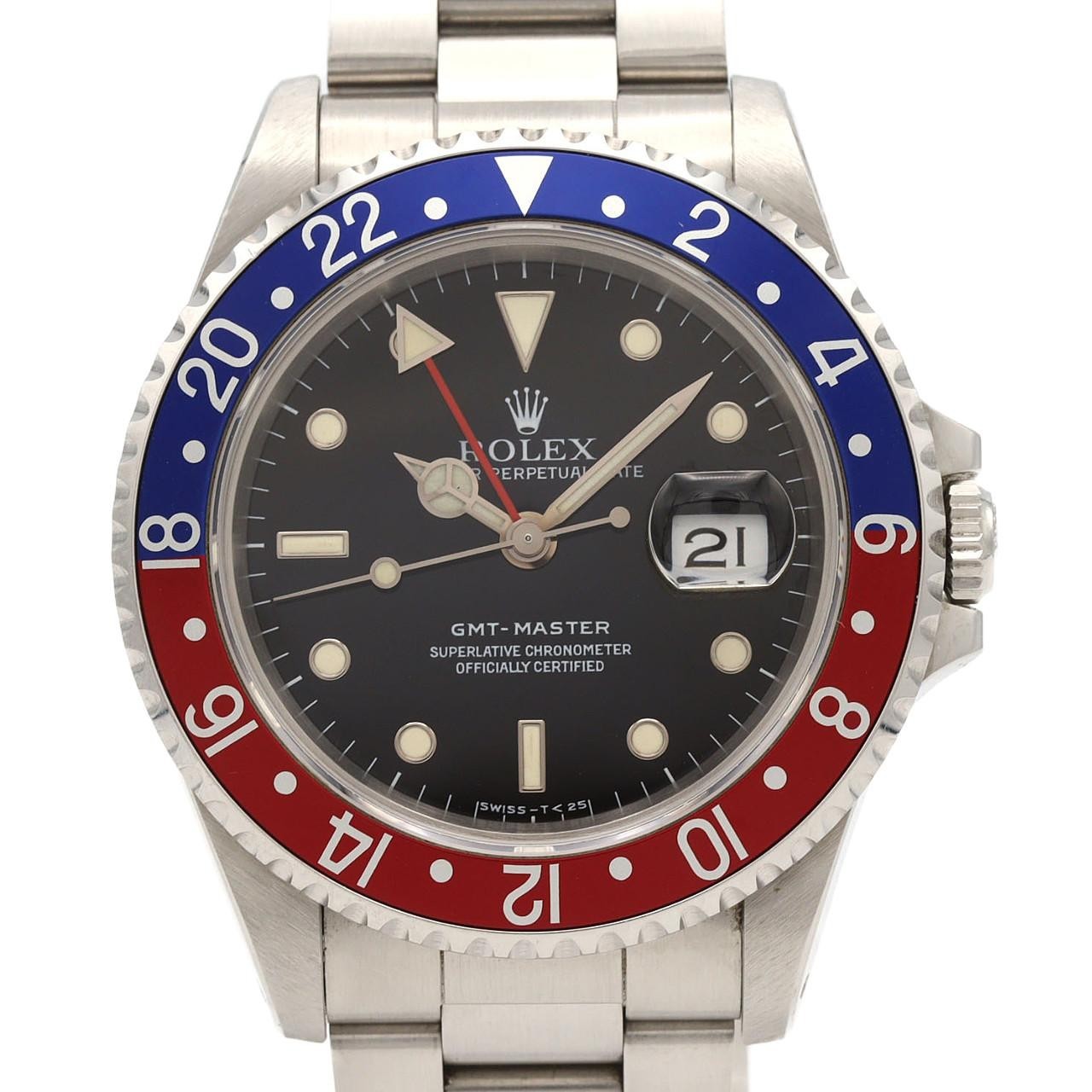 Authentic [Unserviced - Value Price] Rolex GMT Master 16700 Stainless Steel ...