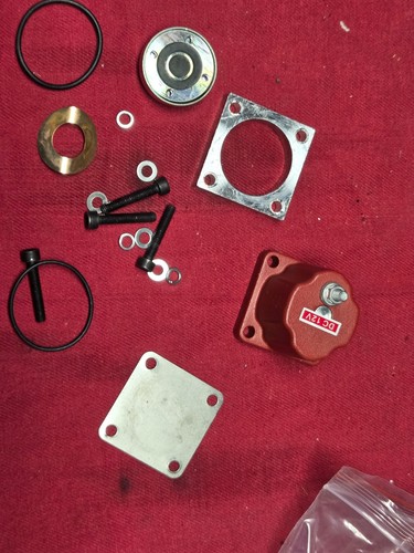 CUMMINS N-14 FUEL SHUTOFF SOLENOID VALVE, MODULE 3054608, NEW OLD STOCK