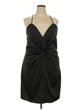 Nasty Gal Inc. Women Black Cocktail Dress 18 Plus