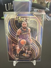 2024-25 Panini Select - Premier Level LeBron James #111 Blue Prizm