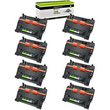 8PK CF281A Toner Compatible HP 81A LaserJet Enterprise M604 M605 M606 M630 MFP