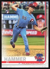 2019 Topps Update JD Hammer #US27 Rookie Phillies