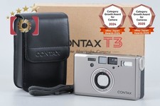 CONTAX T3 Double Teeth 35mm Point Shoot Film Camera w/ Box from Japan