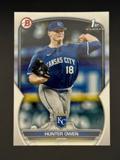 Hunter Owen 2023 Bowman Draft #BD-5 Kansas City Royals