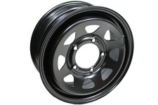 DOTZ PHARAO Black Steel Rim 15" ET 45 Up to 225/70R15 - LADA NIVA 4x4