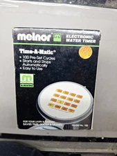 Melnor Electronic Water Timer TimeAmatic Pre-Set Schedules Lawn Garden Model 102
