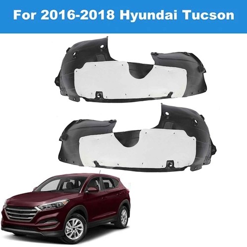 Fender Liner Set For 2016-17 18 Hyundai Tucson Front Driver and Passenger Side