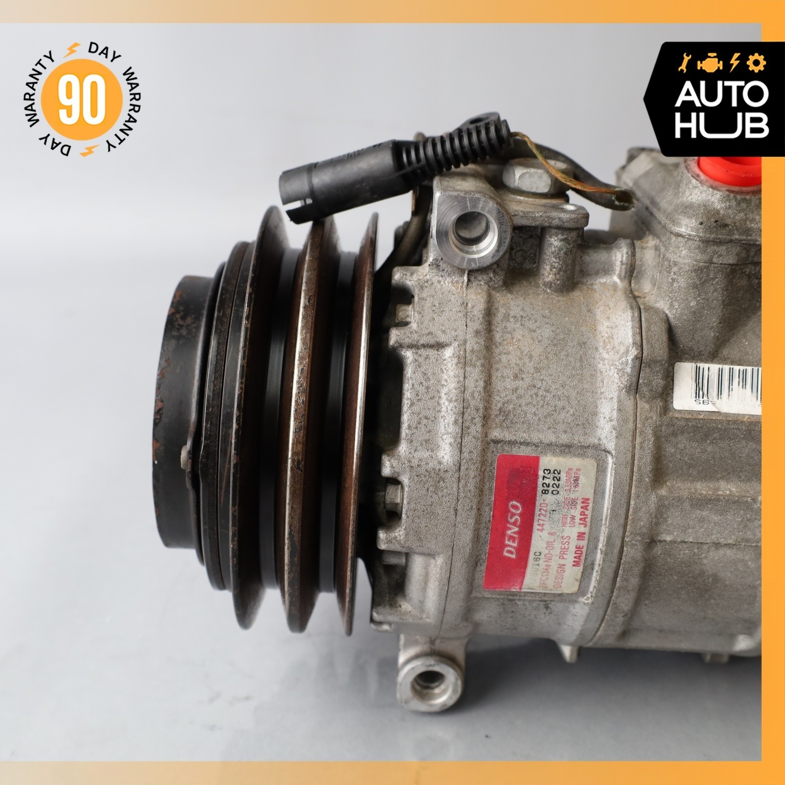 00-02 Bentley Arnage 6.8L V8 AC Air Conditioning Compressor PA55633PB OEM 42k