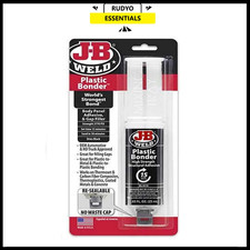 JB Weld Plasticbonder Syringe, Black, 25 Ml