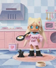 POP MART x Lil Peach Riot Sleepover Series Poppy-Breakfast Confirmed Figure