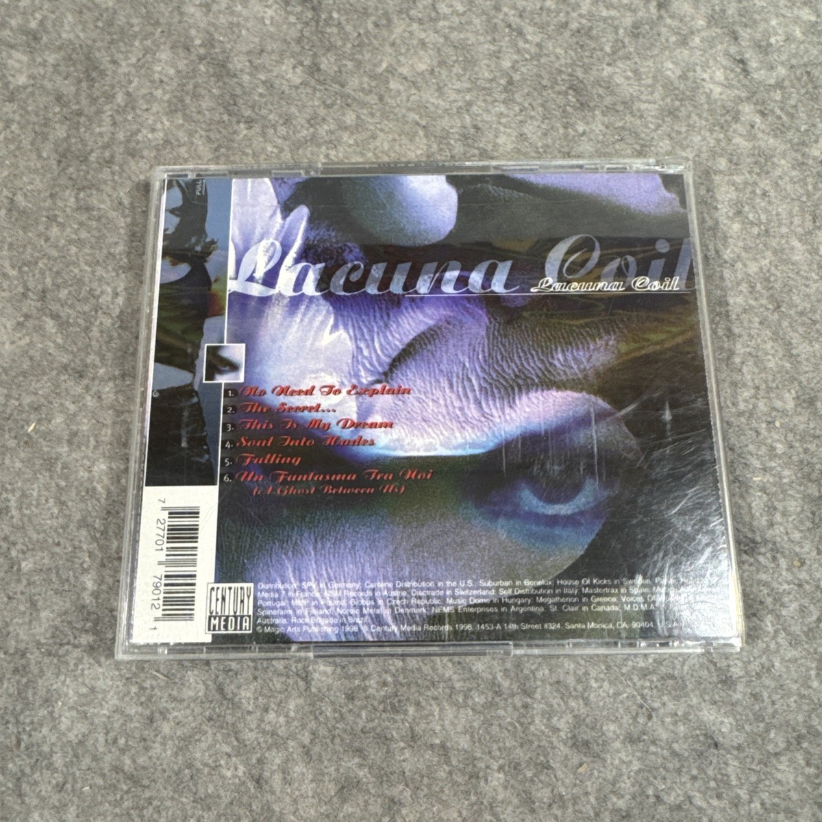 Lacuna Coil [EP] by Lacuna Coil (CD, Mar-1998, Century Media (USA