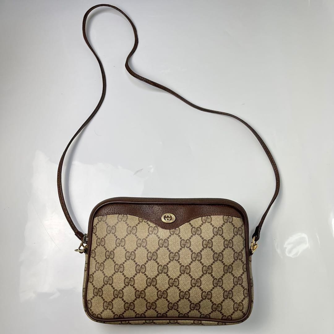 Extremely beautiful condition GUCCI shoulder GG S… - image 13