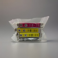 New Lot Of 4 Epson ink cartridges 126 Black Magenta 2 Yellow Open Box