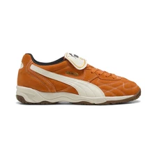 PUMA King Indoor Royalty Mens Orange Sneakers Casual Shoes 40168403