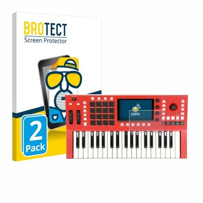 2x Schutzfolie Matt für Akai Professional MPC Key 37 Displayschutz 