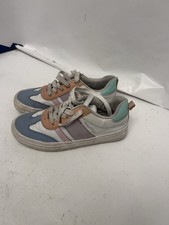 Nautica Girls Sneakers White with several colors pattern US4
