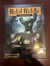 Robit Riddle Storybook Adventures Board Game Robots Modern Complete Collectible