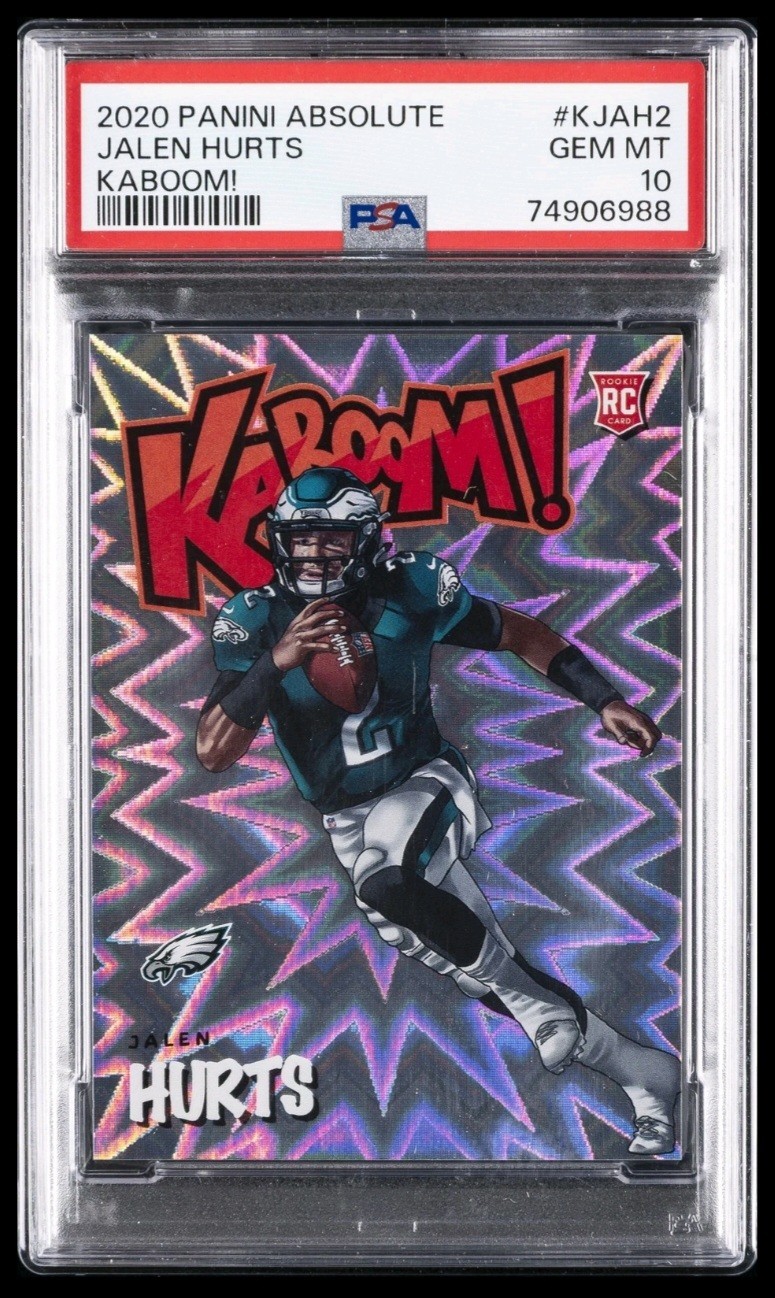 Jalen Hurts Panini Absolute Kaboom! #KJAH2 Base