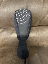 used Wilson Universal hybrid headcover Big W no number Black / White
