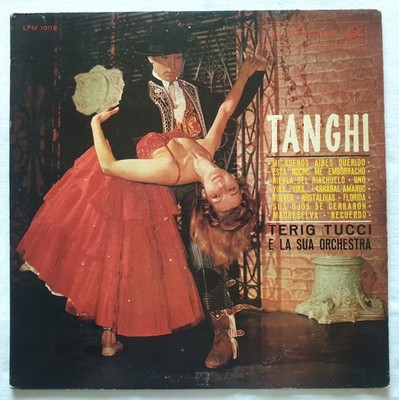 Tanghi - Terig Tucci und sein Tangoorchester - Vinyl LP 33 Runden - (1958)